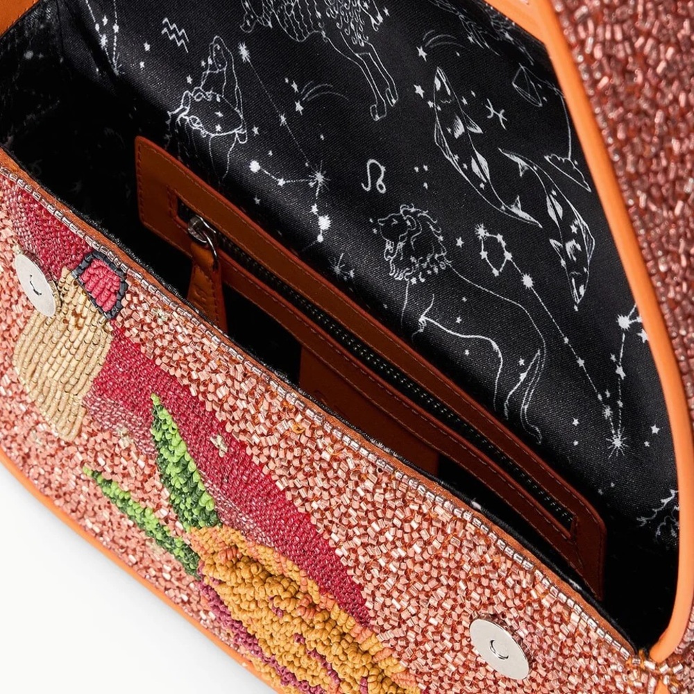 TOMMY ZODIAC BEADED BAG LEO - Picture 3 of 6
